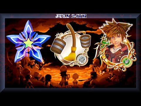 Khux : July 24th ~ UPDATE - Lux Grind Ends! - KH3 Sora EX Trait Roll - New Union Cross - VIP Brooms