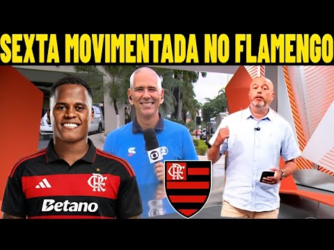 GLOBO ESPORTE FLAMENGO (23/01/2026) JHON ARIAS CHEGANDO NO FLAMENGO? A VERDADE! SEXTA MOVIMENTADA