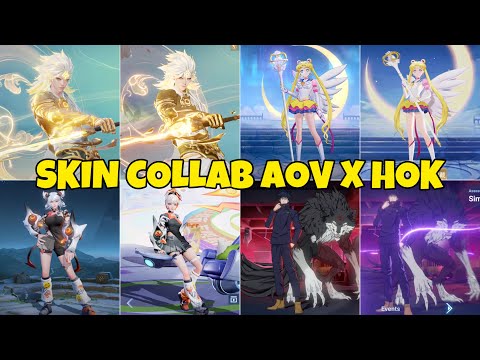 AOV vs. KoG HoK: Skin Collaboration Transfer Comparison 2025 Ultra HD