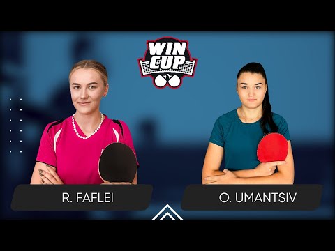 08:30 Romaniia Faflei  - Olha Umantsiv West 1 WIN CUP 03.02.2024 | TABLE TENNIS WINCUP
