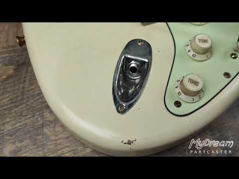 MyDream Partcaster Custom Built - Relic Aged White Hepcat 69' image 15