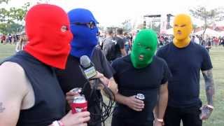 Riot Fest Fashion Police With Masked Intruder