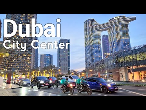 Dubai 4K🇦🇪 Amazing Dubai City, Downtown Dubai Walking Tour