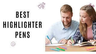 Best Highlighter Pens On Amazon || Top Highlighter Pens Revi