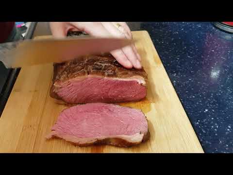 Picanha roast sous vide 56c 7 hours - YouTube