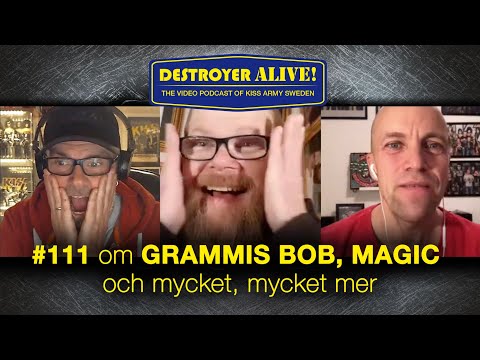 #111 DestroyerAlive - Grammis Bob, Magic och KISS på en fiskebåt