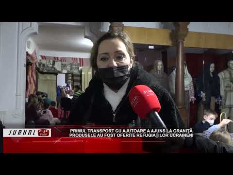 Primul transport cu ajutoare a ajuns la graniţă ( 01 03 2022 )