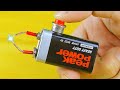 Awesome DIY Ideas With 9V Battery Life Hacks Shorts