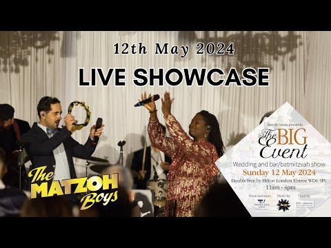 Matzoh Boys - Jewish Wedding Band - Live Showcase 12th May