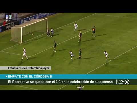 Temporada 2021/2022 3ª RFEF Jornada 32 Recreativo 1-Cordoba CF "B" 1 Resumen.