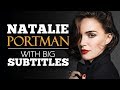 English Speech |  NATALIE PORTMAN: Don’t Doubt Yourself