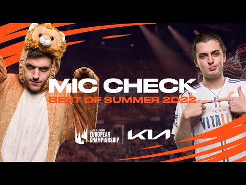 Best of Summer 2022 | Kia Mic Check | 2022 LEC Summer