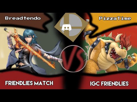 Breadtendo (Byleth) vs. PizzaTime (Bowser) IGC Friendlies | #1