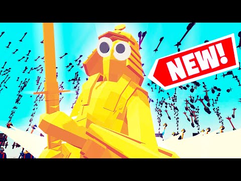 TABS GIANT SAMURAI GOD V.S. 10000 ARROWS!!?! Totally Accurate Battle Simulator