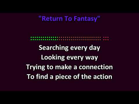 Uriah Heep - Return to Fantasy