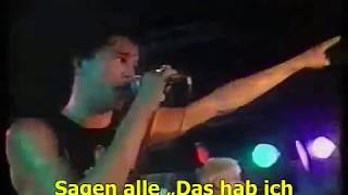 Die Toten Hosen - Bis Zum Bitteren Ende (live in Köln 04-06-1987 sub aleman/Untertitel/lyrics)