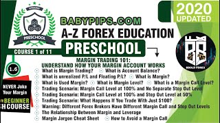 Margin Trading 101: Understand How Your Margin Account Works -Course 1.6: PreSchool-Babypips Forex