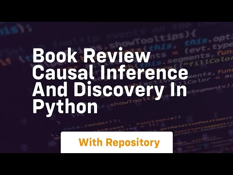 Book review causal inference and discovery in python