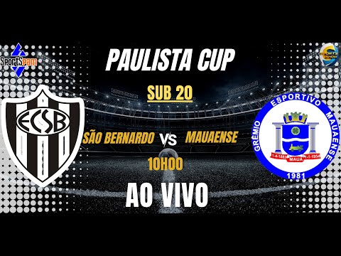 SÃO BERNARDO  X  MAUAENSE    |  PAULISTA CUP SUB 20 | COM IMAGENS |