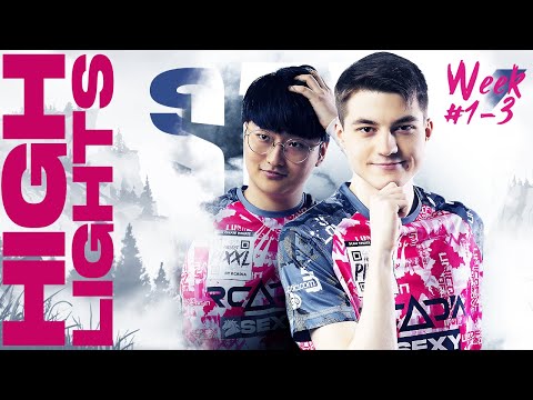HIGHLIGHTS Strauss Prime League WEEK 1 - 3 | Unicorns of Love Sexy Edition