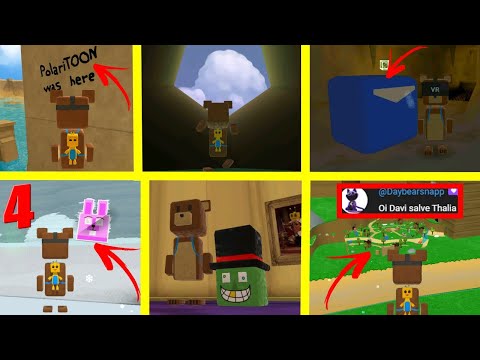 Bear Game🔴4 LOOKING FOR SECRETS IN THE SAVE GAME🔵PART4, super bear adventure, easter egg secrets
