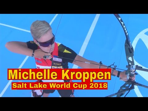 Michelle Kroppen Archery Form Salt Lake World Cup 2018