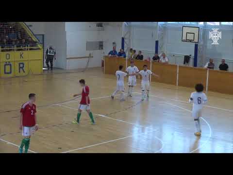 SN Futsal sub-18: Hungria 2-8 Portugal