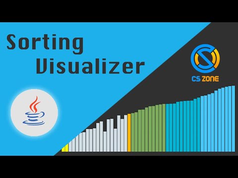 Sorting Visualizer Project Using Java Swing