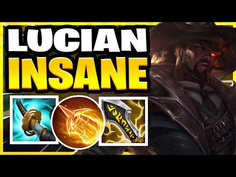 Lucian's DAMAGE is INSANE in Wild Rift! Lucian Build & Gameplay!