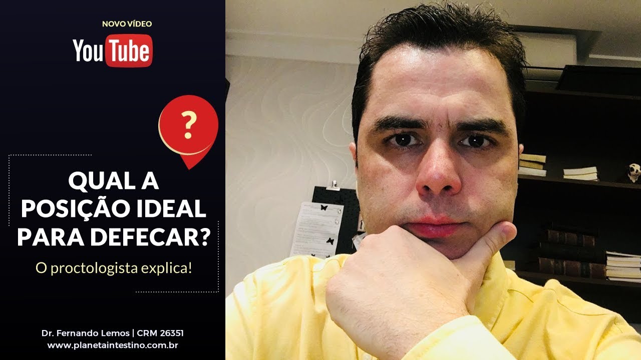 Qual a posição correta para Defecar