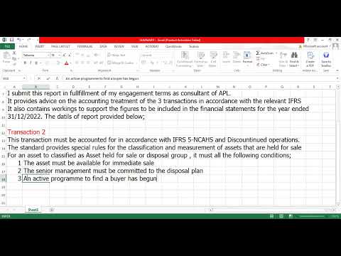 IFRS 5 CPA Past Paper Questions Solved | Held for Sale & Discontinued Operations Fully Explained.