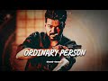 ORDINARY PERSON SLOWED AND REVERB SONG LEO THALAPATHY VIJAY