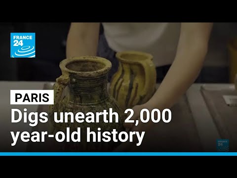 Under Paris's Notre Dame, archaeologists are unearthing 2,000 years of history