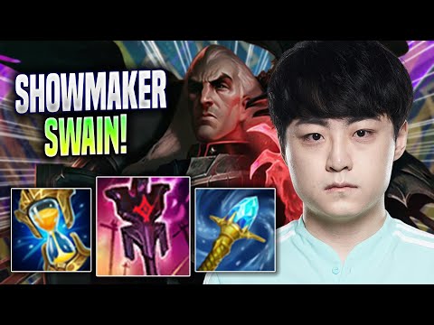 SHOWMAKER CRAZY GAME WITH SWAIN! - DK ShowMaker Plays Swain MID vs Sylas! | Season 2022
