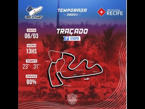 PE NO KART - 3ª ET 06.03.2022 - CIRCUITO PALADINO - B2 - 21B - SENTIDO INVERTIDO!