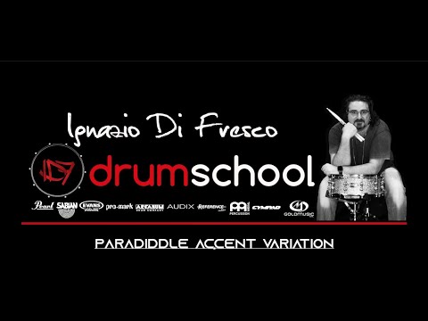 Ignazio Di Fresco Drum Lesson // paRA'diddle accent variation
