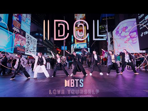 [KPOP IN PUBLIC NYC | TIMES SQUARE | ONE TAKE] BTS (방탄소년단) - ‘IDOL (아이돌)’ | Dance Cover by GRL1S