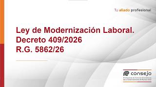 Decreto 408/2026 - Reglamentación de FAL y otros aspectos