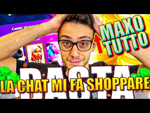 ANCHE se SHOPPO non BASTA - IL CLAN mi AIUTA a MAXARE TUTTO! CLASH ROYALE