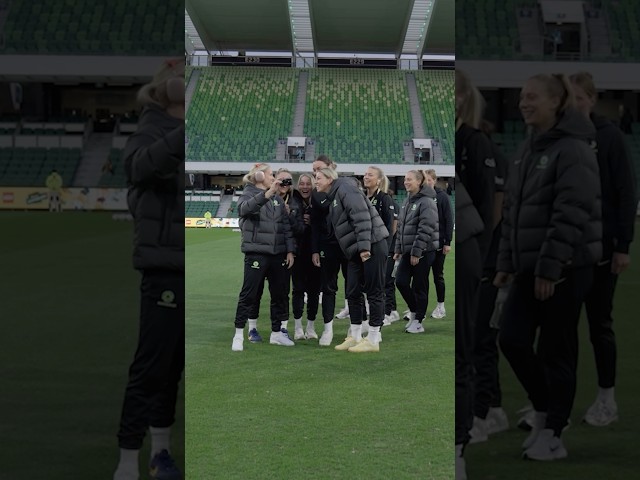 Shots fired, literally 📸😂Celebrating #WorldPhotographyDay 🎞️#Matildas