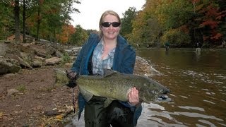 preview picture of video 'Fall fishing trip to New York state 2012'