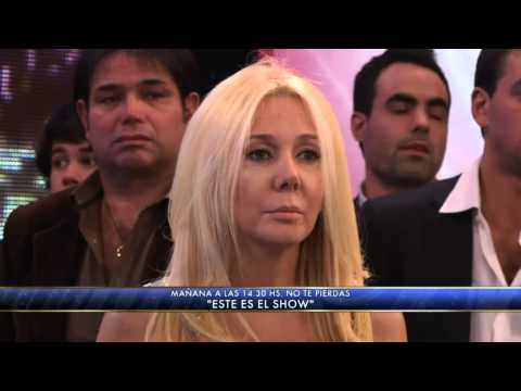 Showmatch 2012 - Heated exchange between Mariana Nannis and Cristian U