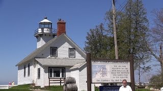 preview picture of video 'Lighthouse Tour, Old Mission Point - REAL USA Ep. 100'