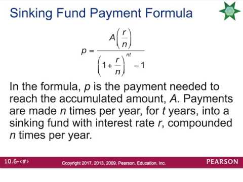 10.6 Annuities, Sinking Funds, Retirement