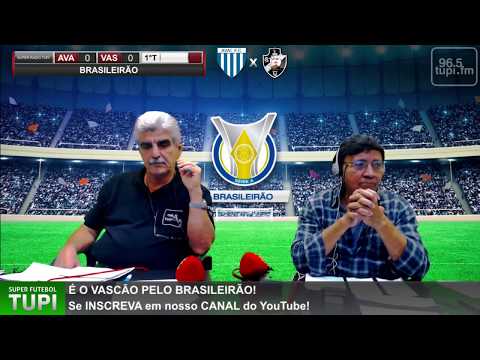Avaí 0 x 0 Vasco - Brasileirão - 24ª Rodada - 10/10/2019 - Ao Vivo