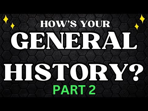 Can You Answer These 40 History Questions Part 2 World History Quiz Trivia | #history #quiz #trivia