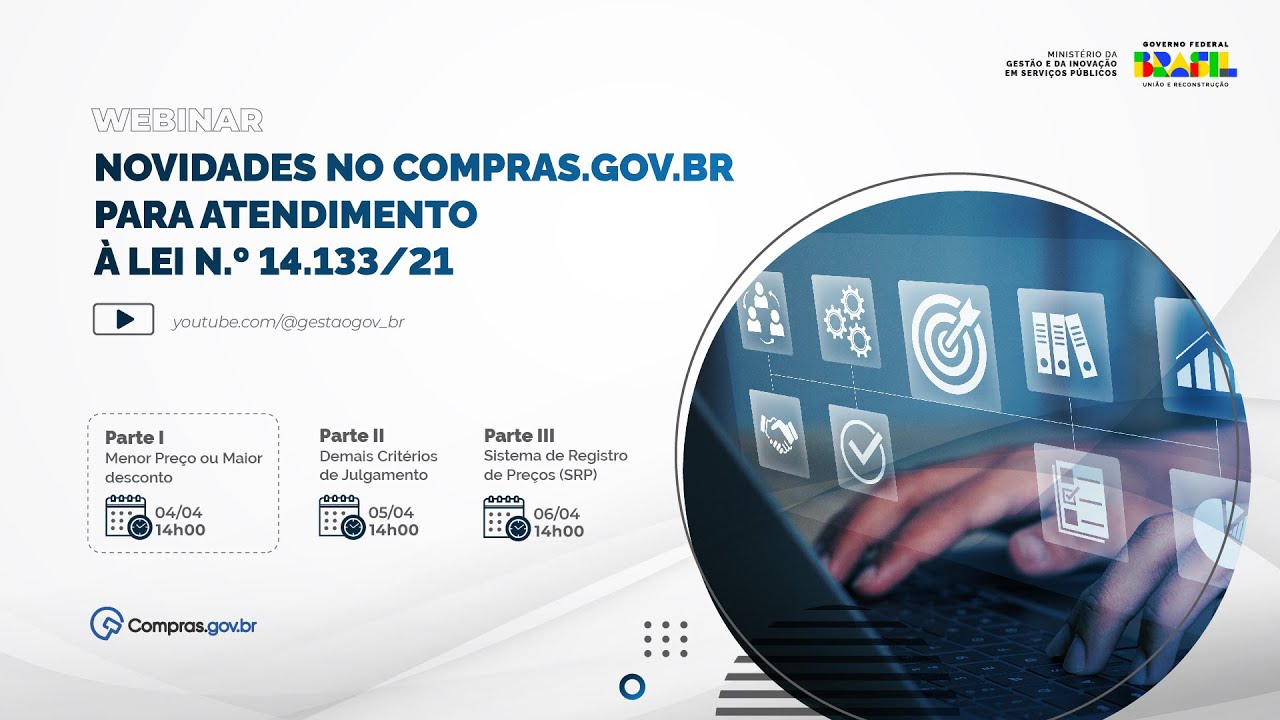 Parte I – Menor Preço ou Maior Desconto - Novidades no COMPRAS.GOV.BR