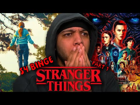 I BINGE Watched STRANGER THINGS SEASON 4 (PART 1) NOOOO MAX!! | Getting Ready For Season 5