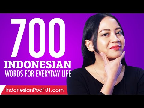700 Indonesian Words for Everyday Life - Basic Vocabulary #35