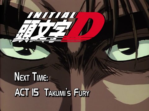 Initial D First Stage Act 14 - Next Time Segment (Funimation Dub)